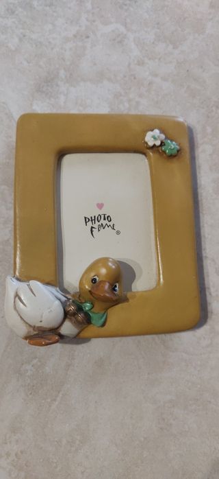 Cornice portafoto bimbo, papera, 9x7 cm