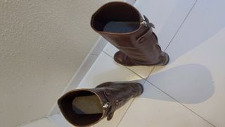 Botas altas marrones