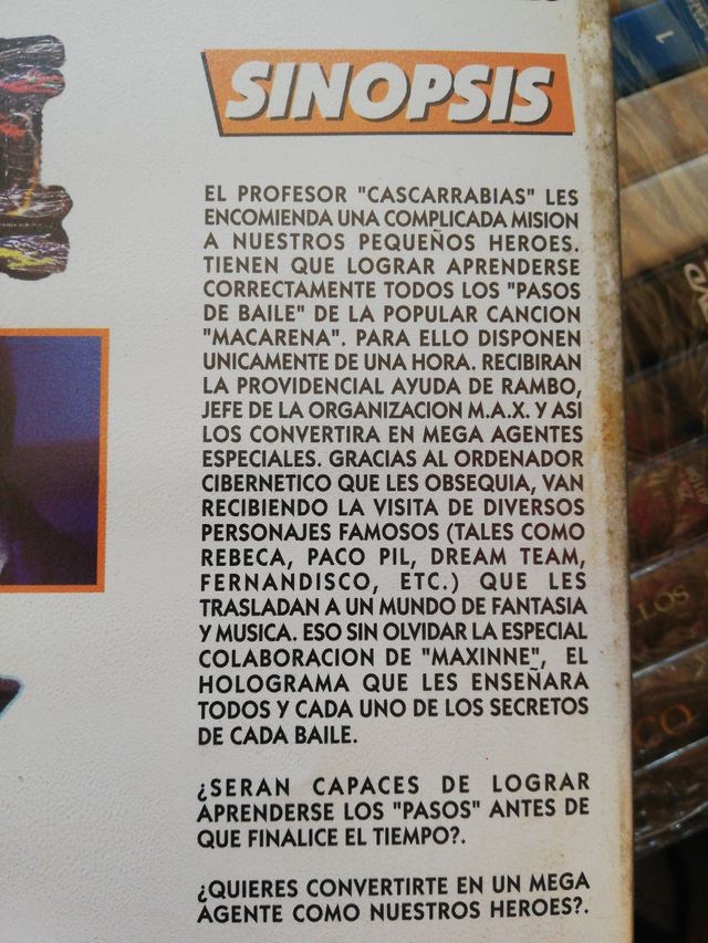 Vhs Objetivo Macarena