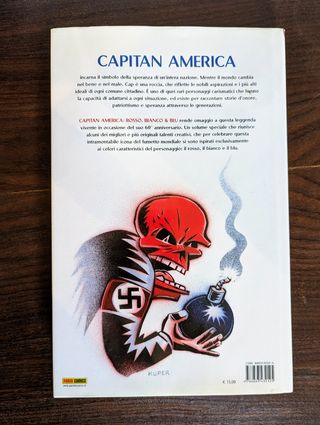 Capitan America Rosso Bianco e Blu