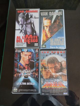 Lote cintas VHS Van Damme