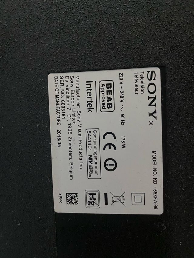 Placas y circuitos televisiones Sony Bravia