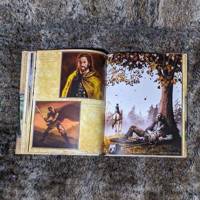 ARTE DE JUEGO DE TRONOS. CANCIÓN DE HIELO Y FUEGO