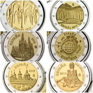 Intercambio/venta conmemorativas 2 Euros