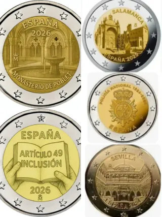 Intercambio/venta conmemorativas 2 Euros