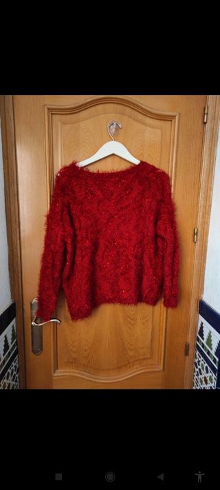 Jersey rojo pelo 
