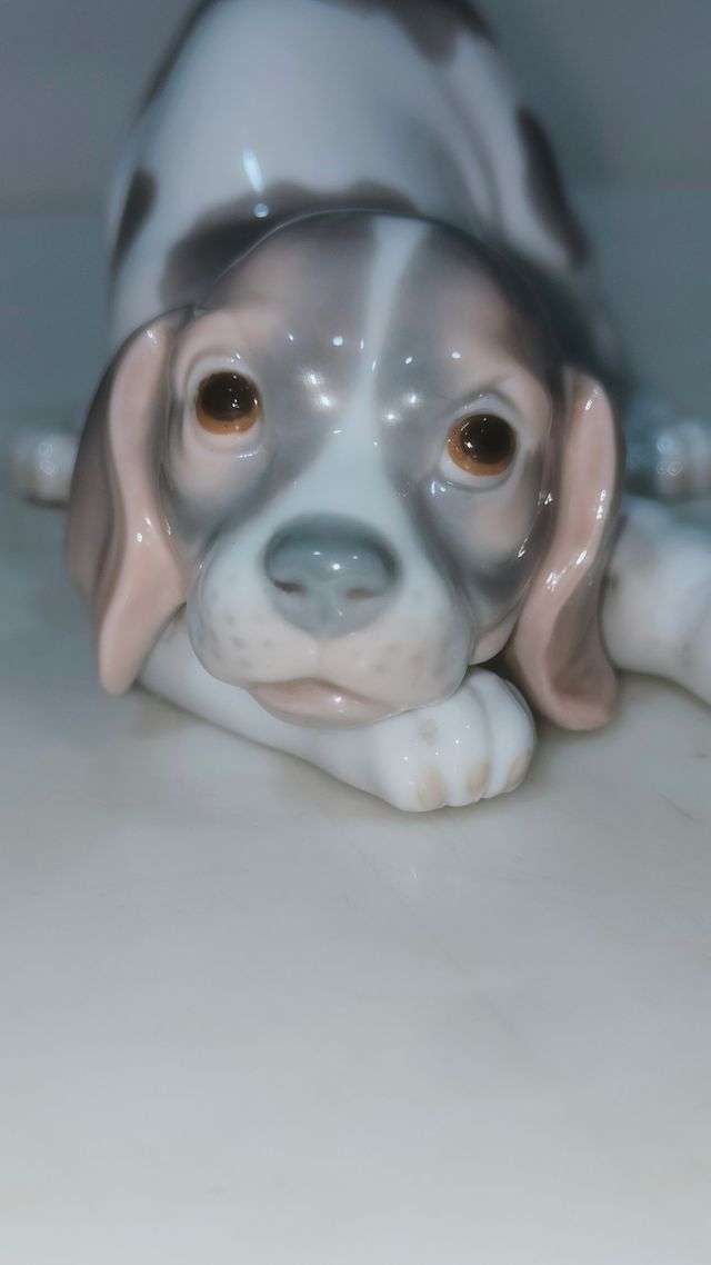 PORCELLANA LLADRO PERRO RETOZON COD 01001070