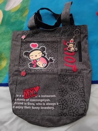 Bolso Pucca original tela vaquera