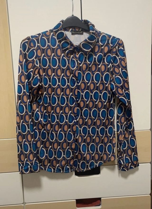 camicia fantasia da donna