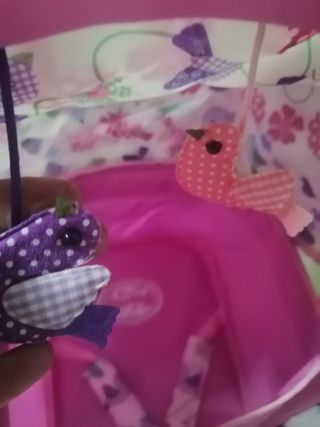 Carrito muñecas capazo