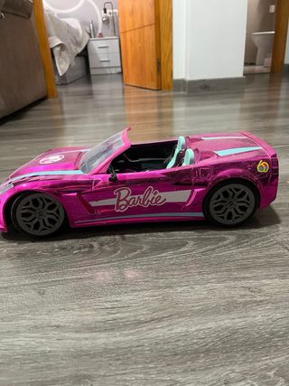 coche teledirigido barbie