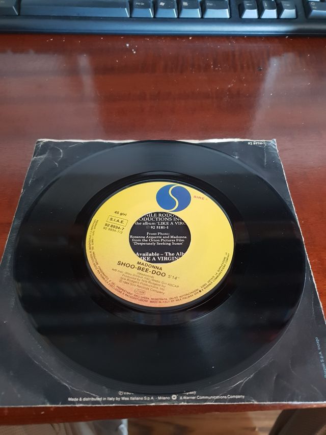 Vinile 45 giri Madonna