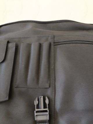 Cartera negra para portátil