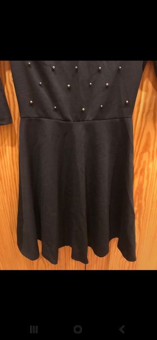 Vestido negro de coctel