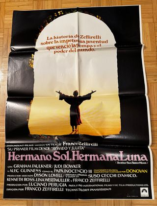 Cartel hermano sol hermana luna
