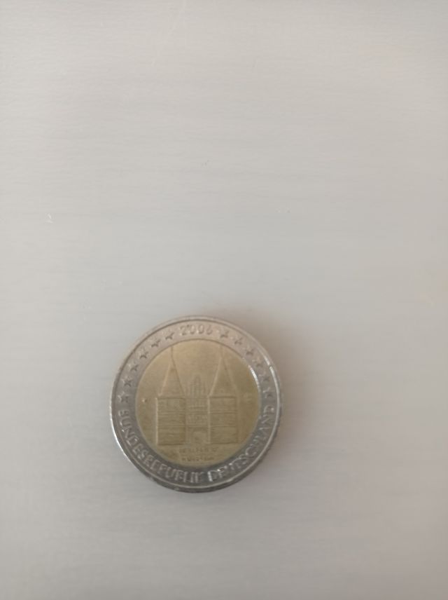 Moneda Alemania 2006 colección 2 euros.