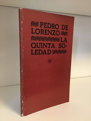 LA QUINTA SOLEDAD. Pedro de Lorenzo.