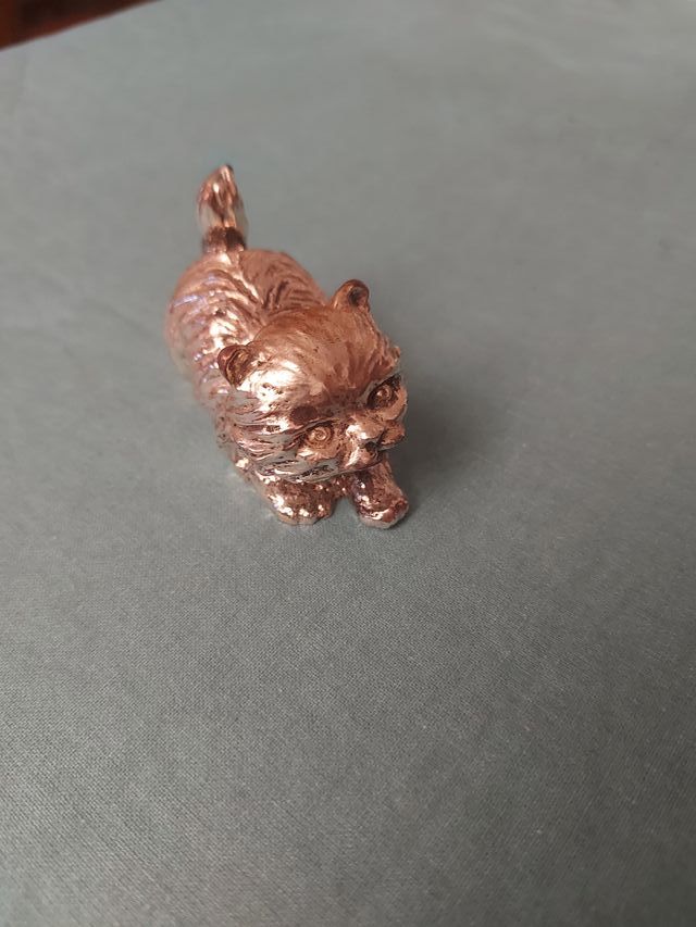 Statuine in argento laminato a forma di animali