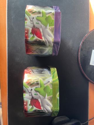 Cajas pokemon Giratina y Shaymin