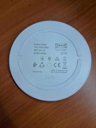 Cargador inalámbrico IKEA