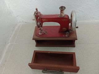 MAQUETA MÁQUINA DE COSER DECORACIÓN, REGALO