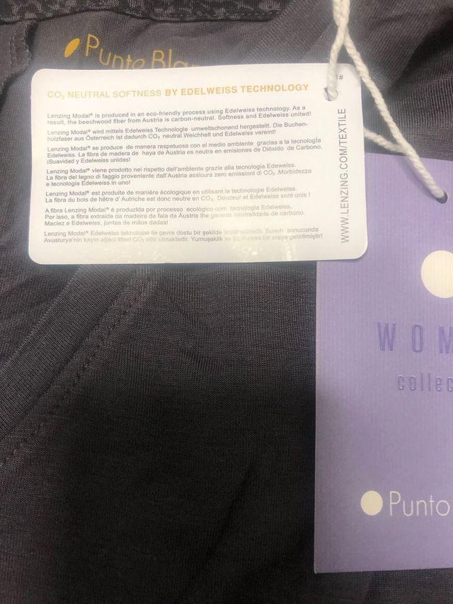 Pijama de Punto Blanco dos piezas muy agradable