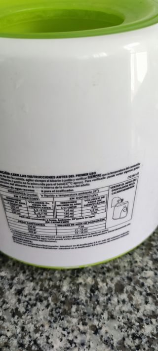 Calienta biberones jane