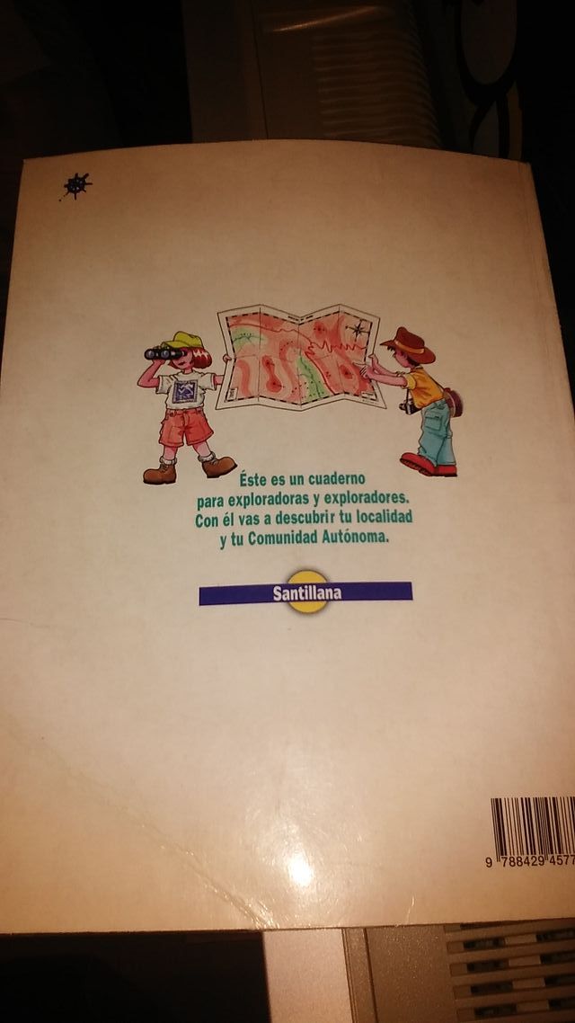Libro Cuaderno del explorador, ed. Santillana