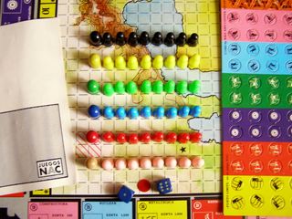 JUEGO DE ESTRATEGIA PUNTO LÍMITE NAC AÑOS 80