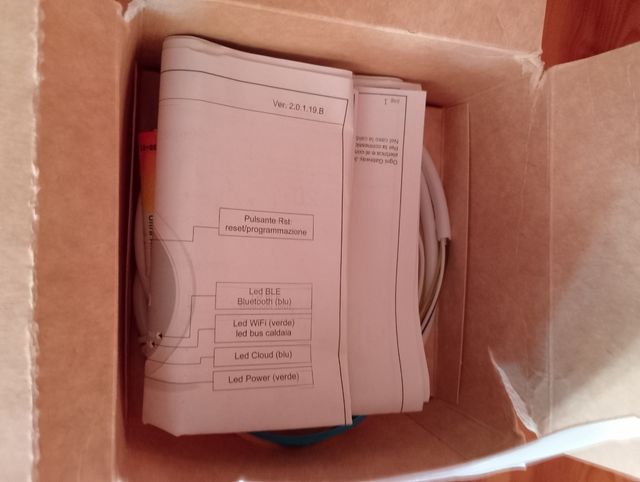 Cronotermostato nuovo , con confezione