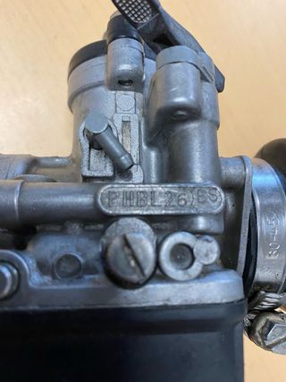 Carburador Del Lorto PHBL 26 BS