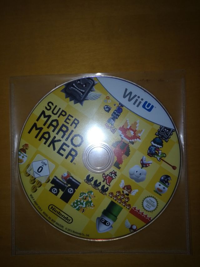 Super Mario maker wii u