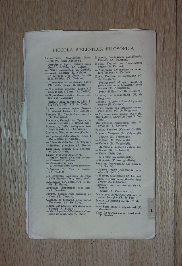 Libro "Discorso sul metodo" di Cartesio