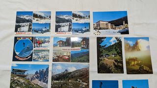 CARTOLINE POSTALI VINTAGE 13 PEZZI TRENTINO NUOVE