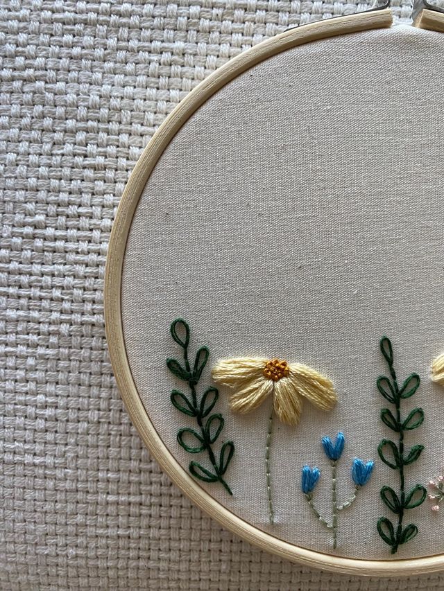Bastidor bordado a mano