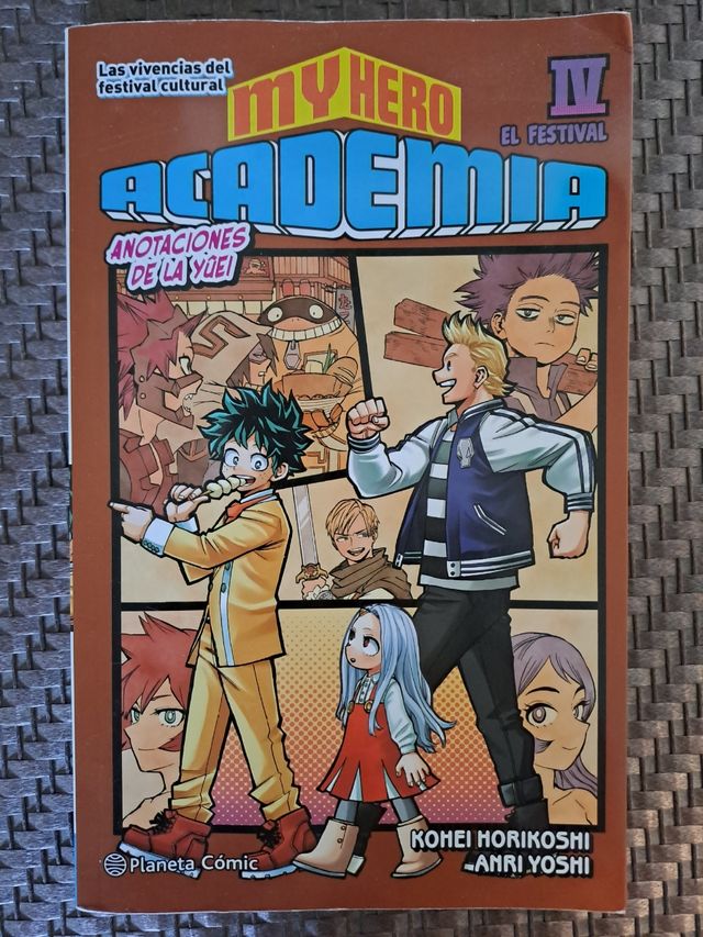 Novela ligera my hero academia IV