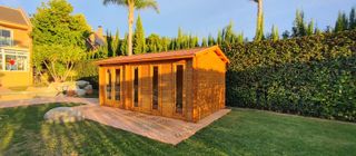 Casa modular de madera,oficina Exterior de 17,2 m2