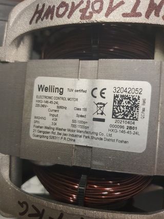 Motor WMT 10710 WH l Teka de 7 kilos