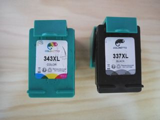 Cartuchos de tinta (sin estrenar) para impresora 