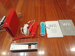 Consola Wii roja