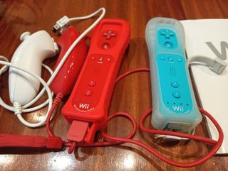 Consola Wii roja