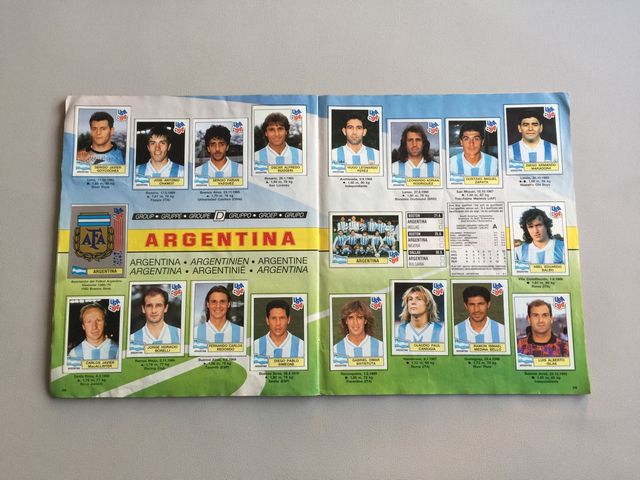 USA 94 Panini Album Completo Mundial 1994