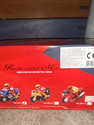 Moto radiocontrol