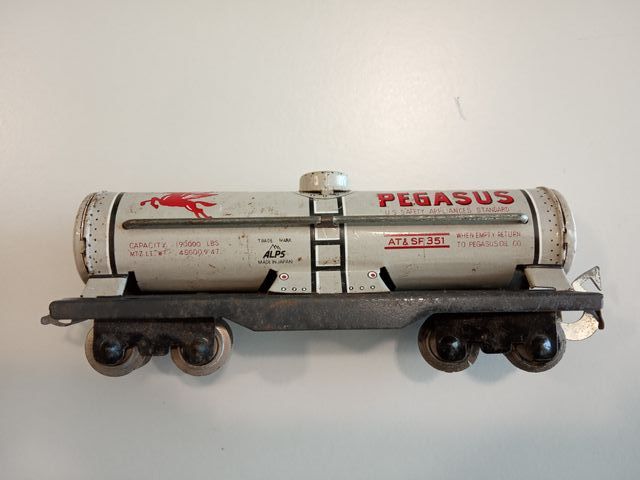 3 Vagons-Pegasus/Great Northern/AT&SF - ALPS