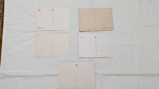 CARTOLINE POSTALI VINTAGE 5 PEZZI LIDO DI JESOLO