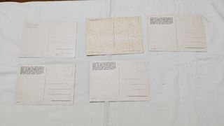 CARTOLINE POSTALI VINTAGE 5 PEZZI MANTOVA NUOVE