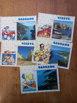 Set 10 Cartoline Disney vintage