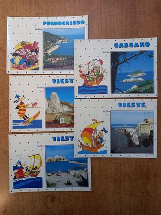 Set 10 Cartoline Disney vintage