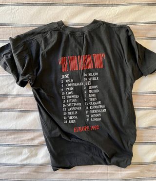 Camiseta vintage GUNS’N’ROSES 1992