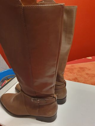 Botas altas piel